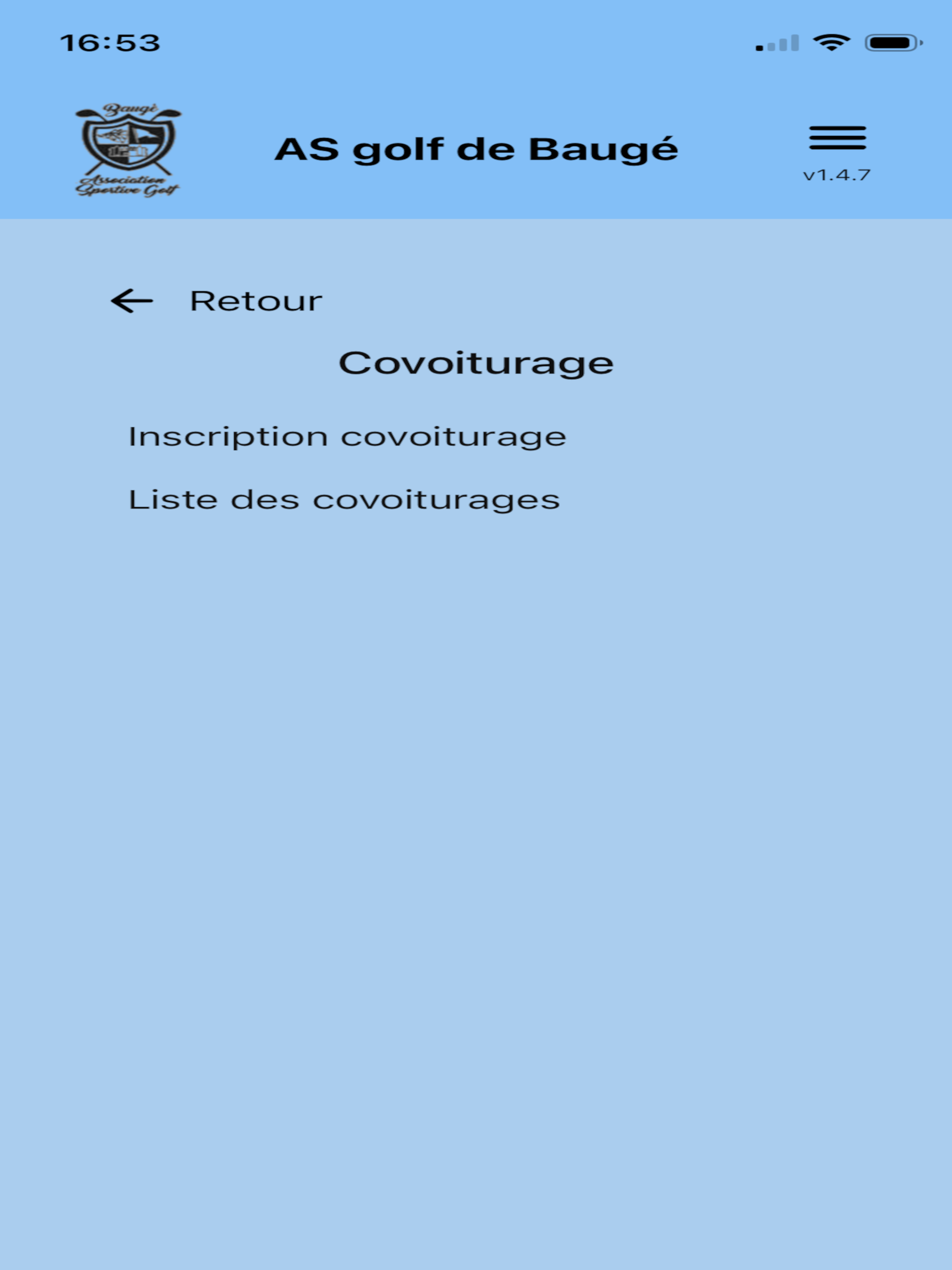 AS Golf de Baugé screenshot 6