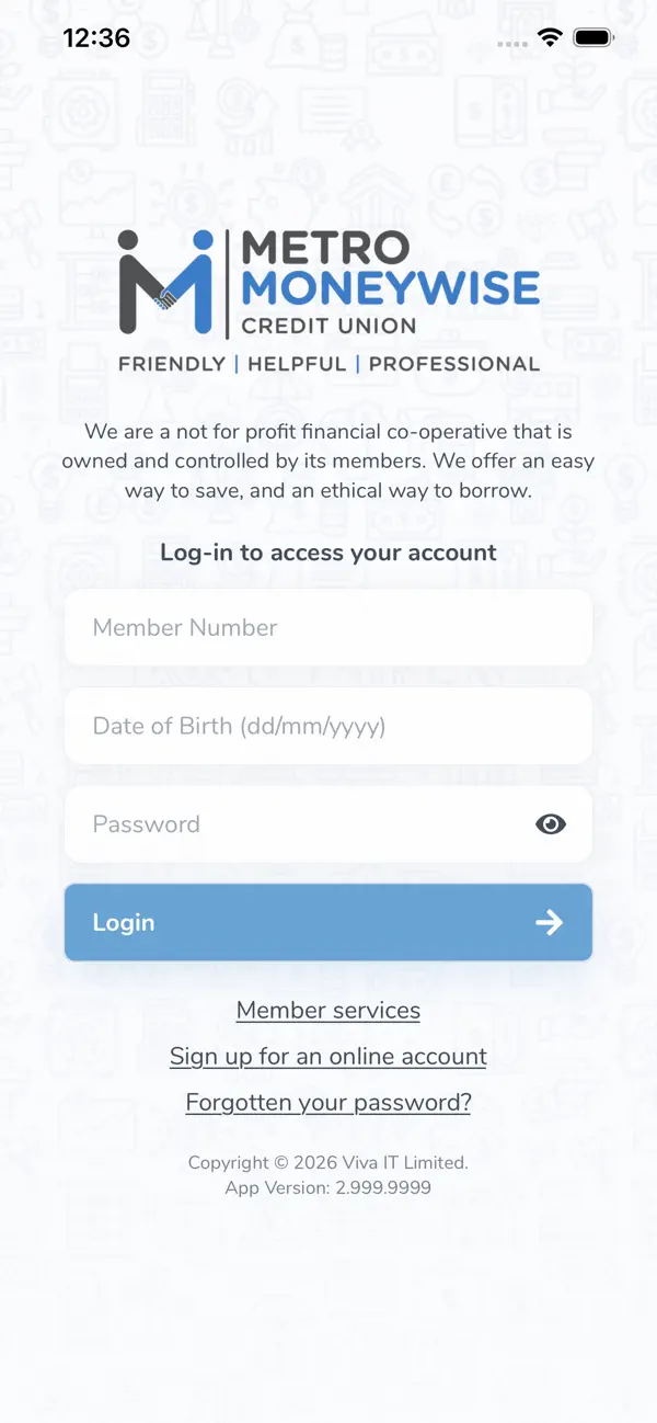 Screenshot #1 pour Metro Moneywise Credit Union