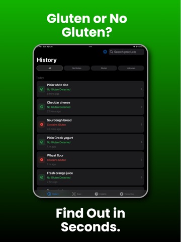 Gluten Scanner: Food Checker iPad screenshot