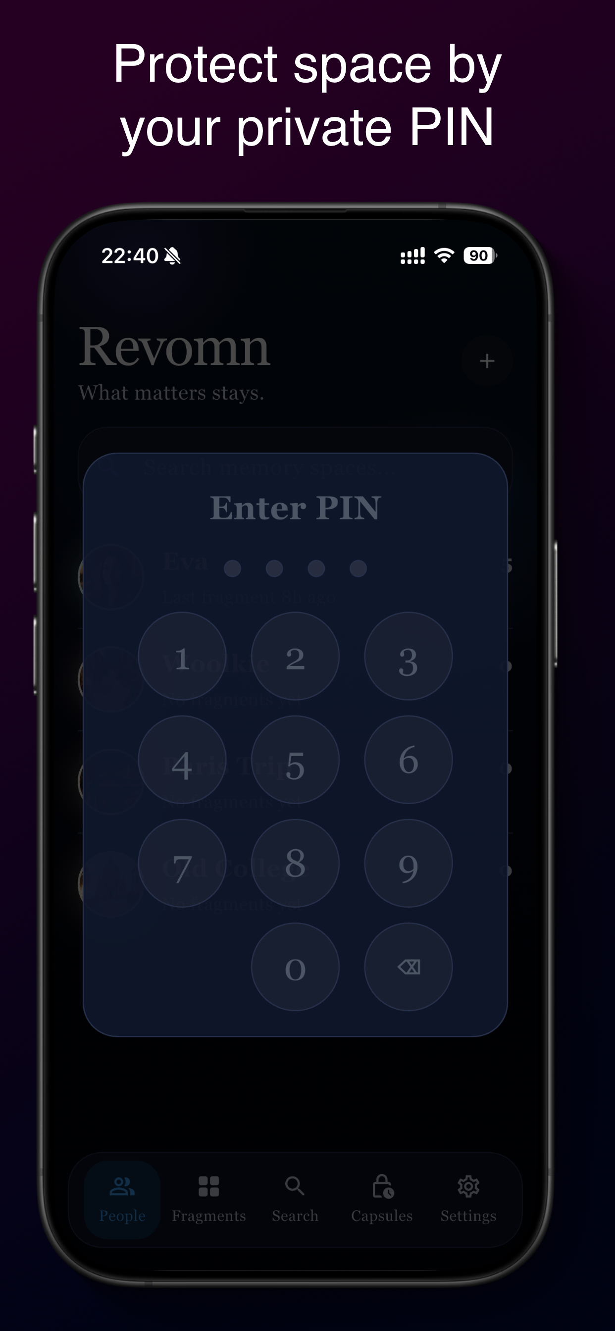 Private Memory Vault - Revomn screenshot 6