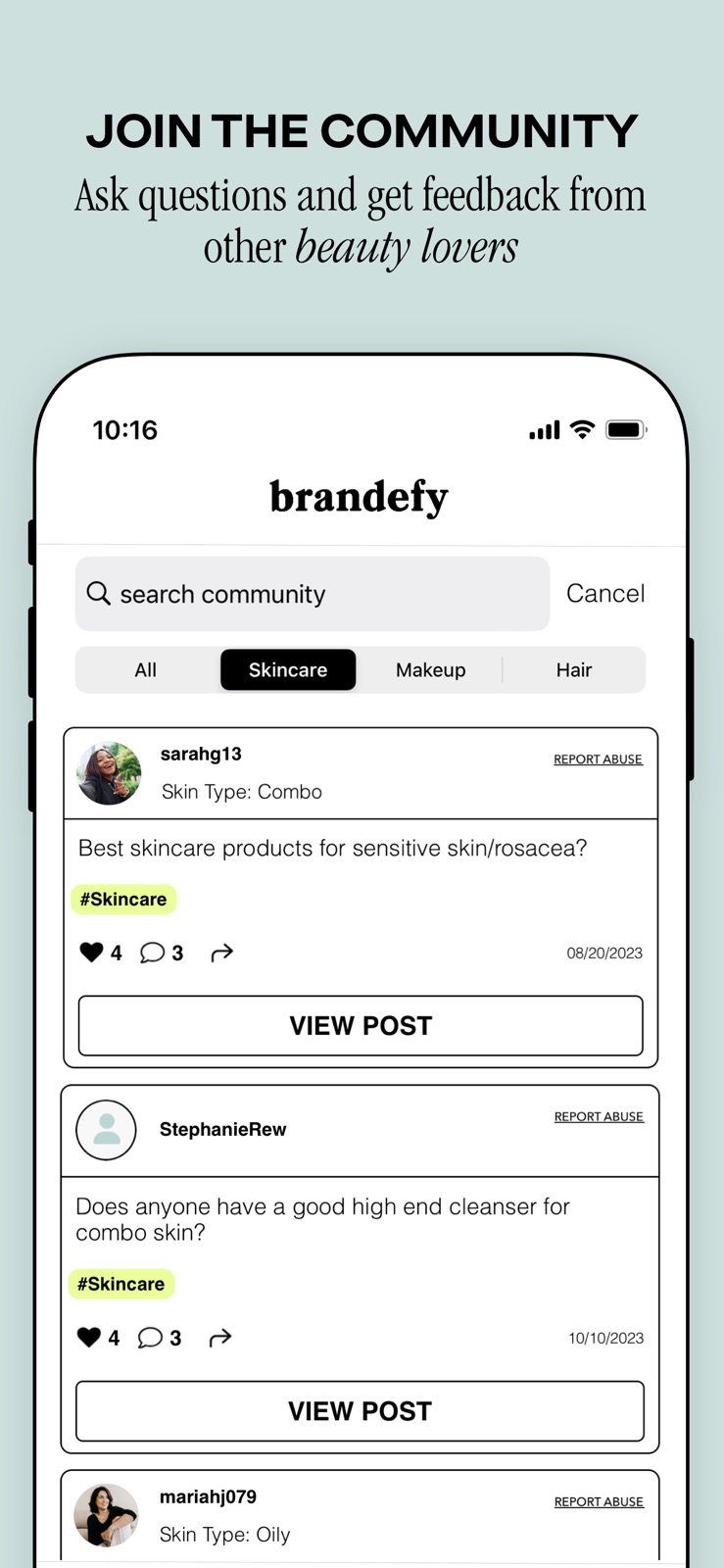 Brandefy: Affordable Beauty iphone screenshot 4