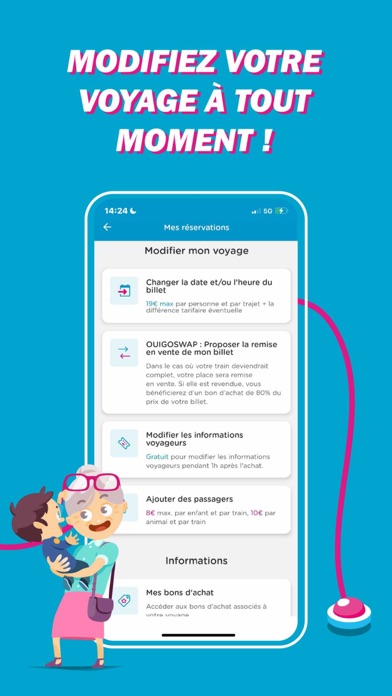 OUIGO : Billet de train & Gare Screenshot