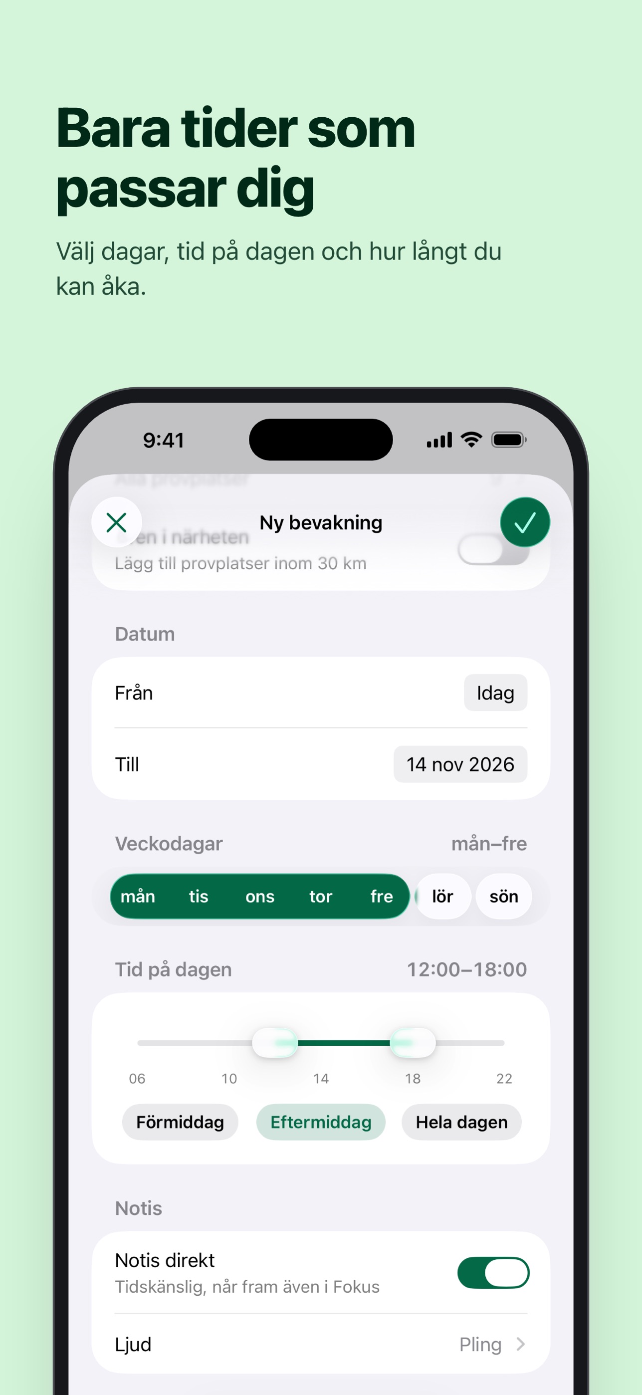 Screenshot 3 of Provvakt: Lediga förarprov