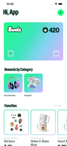 Buds Rewards App Screenshot 1 of 4