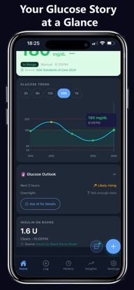 Glucose Compass: Diabetes Log screenshot 2