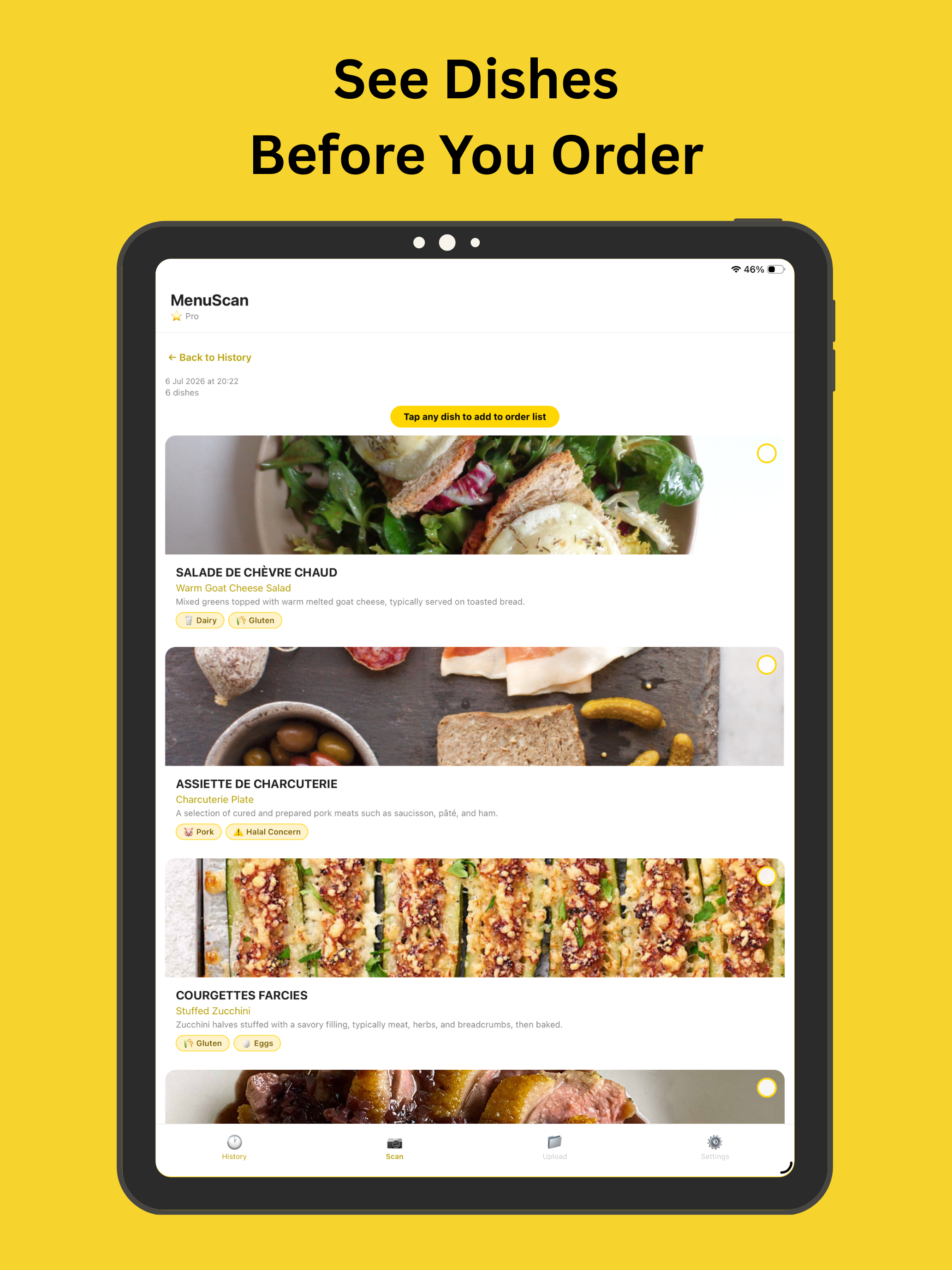Menu Reader - MenuScan screenshot 7