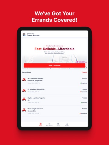 UNLA LA iPad screenshot 1