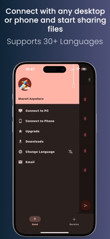 EZDropX- Share files anywhere Screenshot 4 of 7