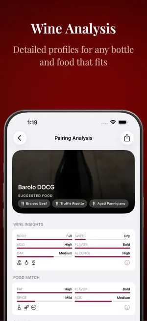 Eno - wine and food pairing screenshot 4