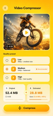 Videodr - Video Saver & Trimer screenshot