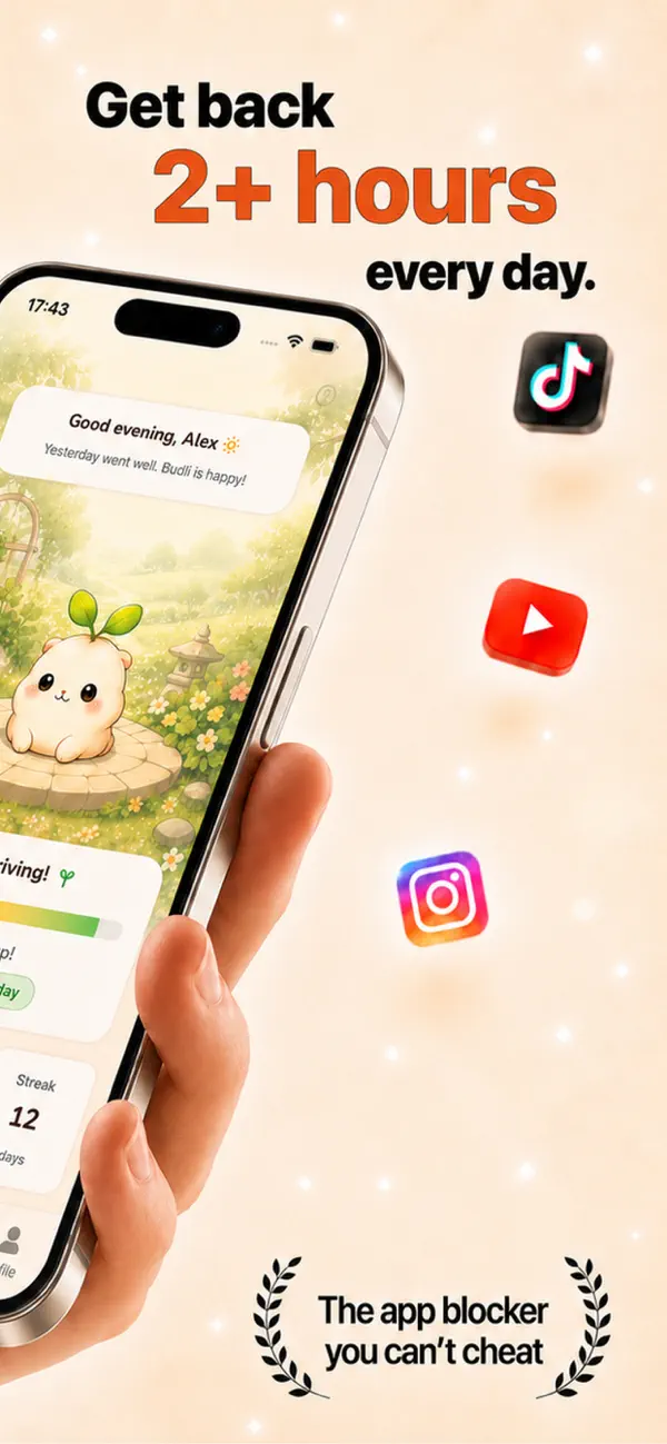 Screenshot #2 pour Budli: Screen Time Pet