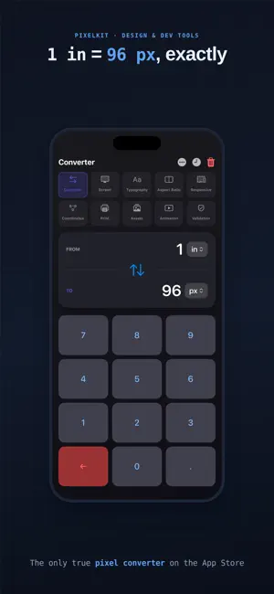 PixelKit: Design & Dev Tools iPhone screenshot 1