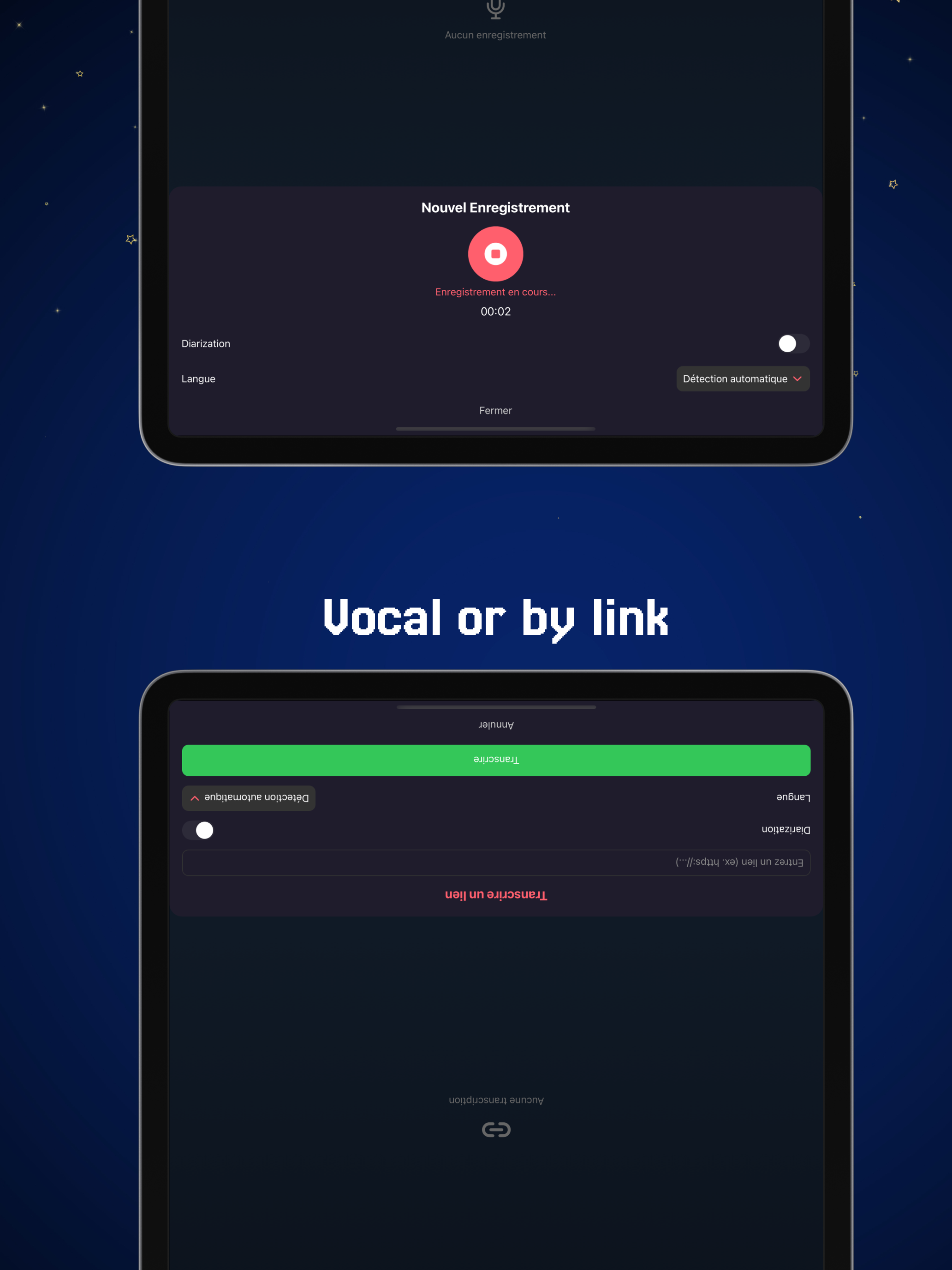 Transcripts | Audio to text