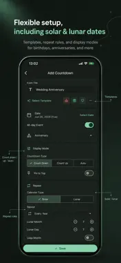 Minimal Countdown Pro screenshot 2