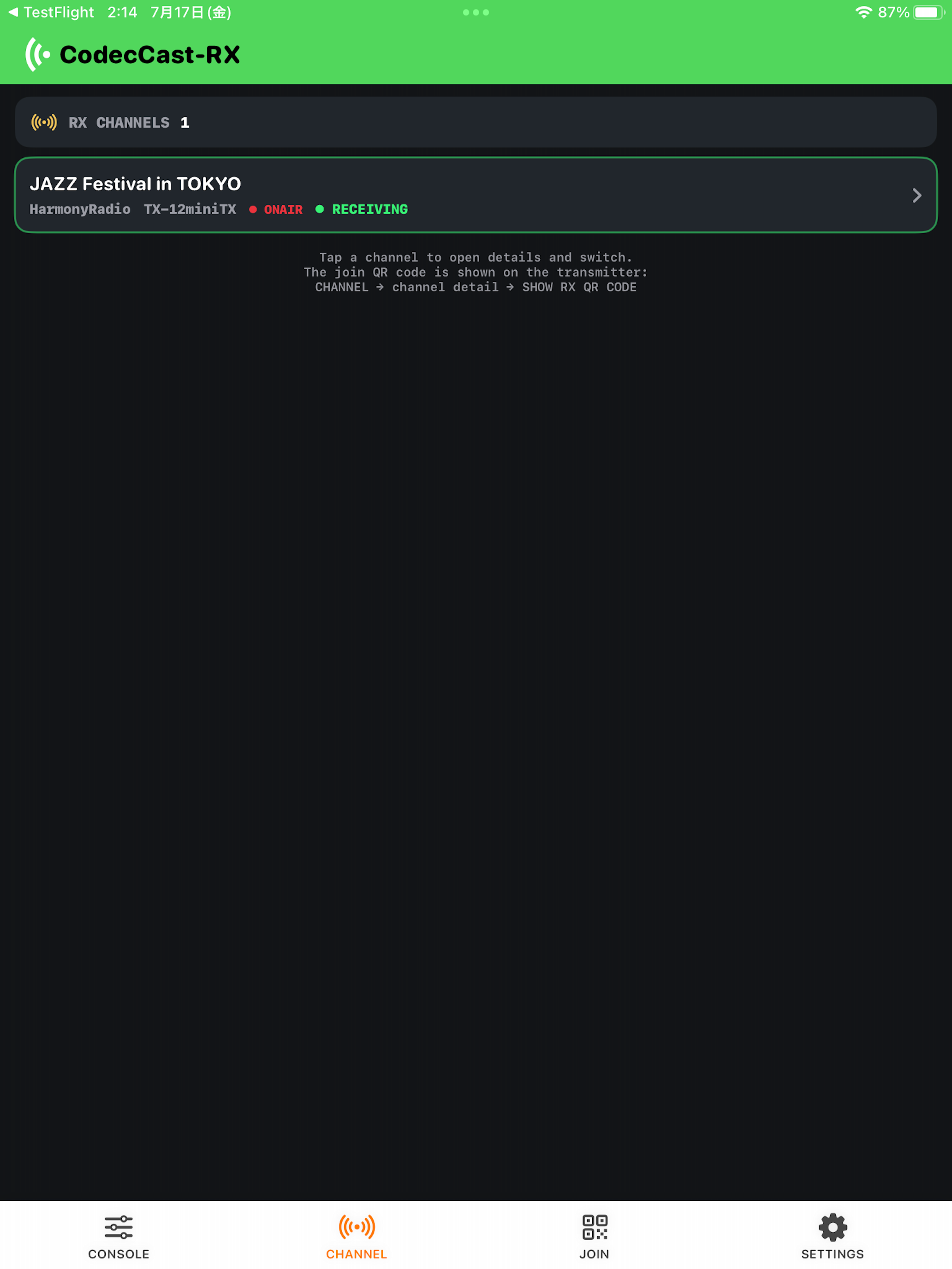 CodecCast-RX screenshot 6