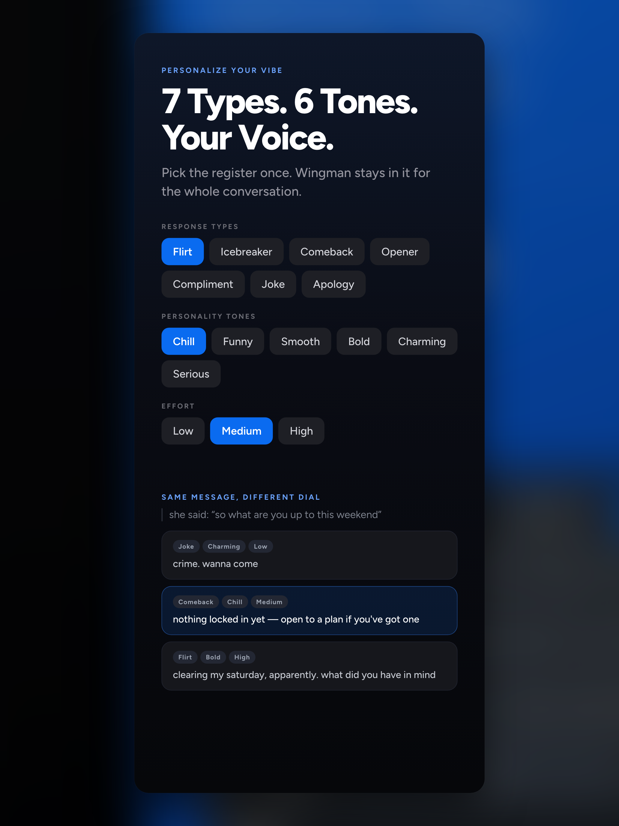 Rizz AI Keyboard — Wingman screenshot 14