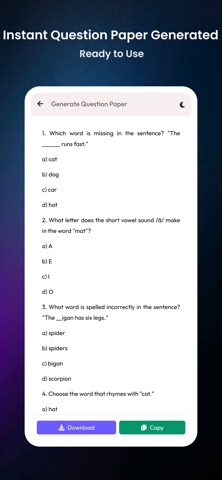 AI Quiz & Question Generator Screenshot 3 of 5
