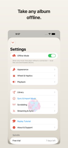 Spindle: Music Player Screenshot 5 of 10