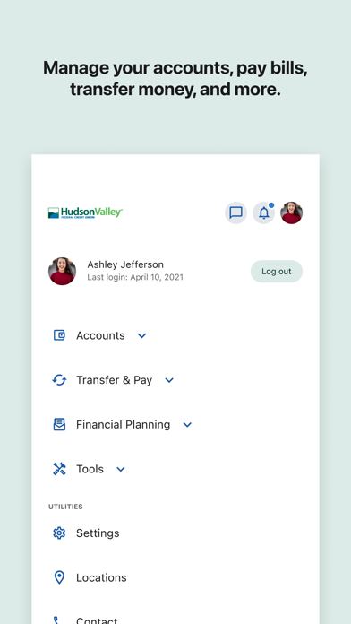 Hudson Valley CU Mobile Screenshot