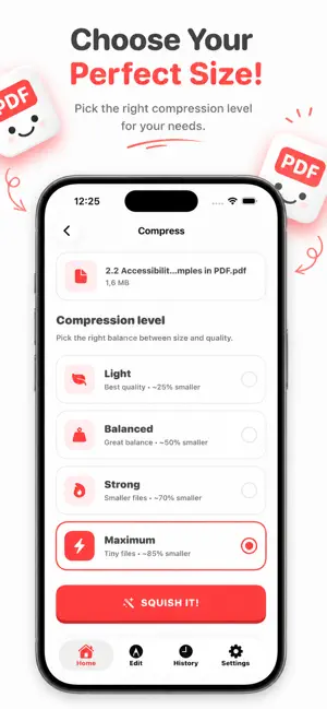 pdf compressor. screenshot 3