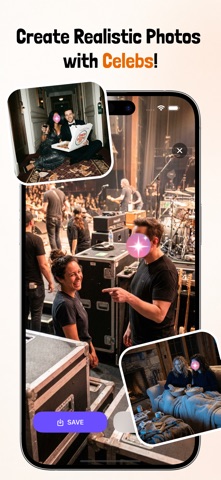 StarGen: AI Celebrity Selfie iPhone screenshot