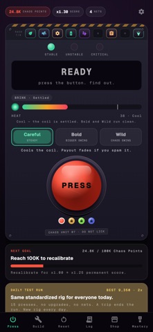 Chaos Button: Idle Tap Toy Screenshot 1 of 6