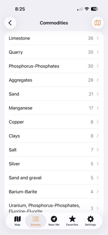MineralMap App Store preview screenshot 7