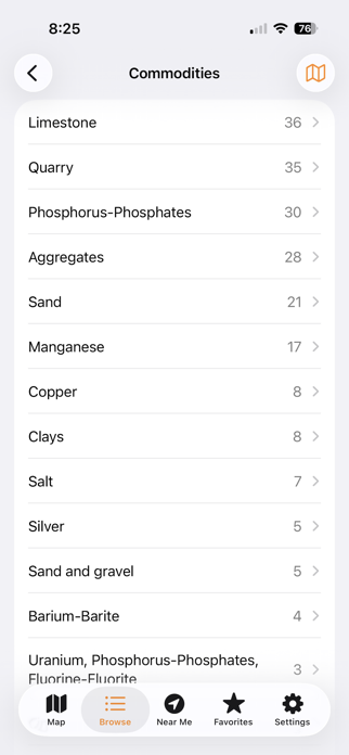MineralMap Screenshot 7 of 10