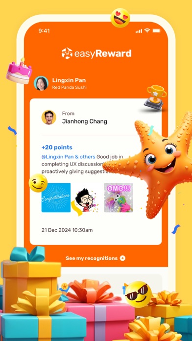 EasyReward App Screenshot