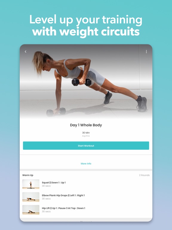 FRESH BODY FIT MIND iPad screenshot 8 - Health & Fitness app
