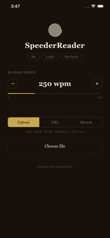 SpeederReader: Read More Books Screenshot 1 of 4