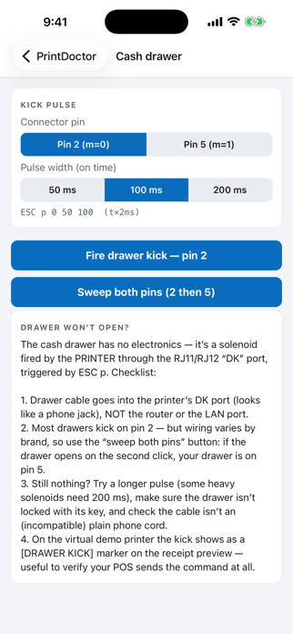 PrintDoctor: Receipt Printer Screenshot 5 of 5