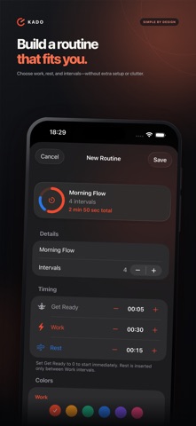 Kado - Simple Interval Timer screenshot
