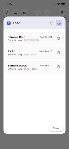 Averit: 股票币圈补仓均价计算器 screenshot