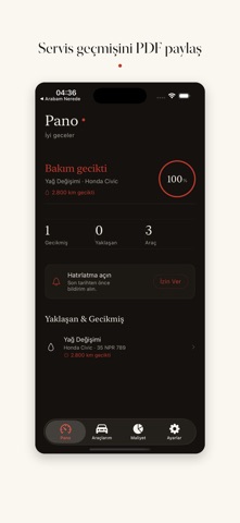 Araç Bakım: Oto Servis Takip screenshot