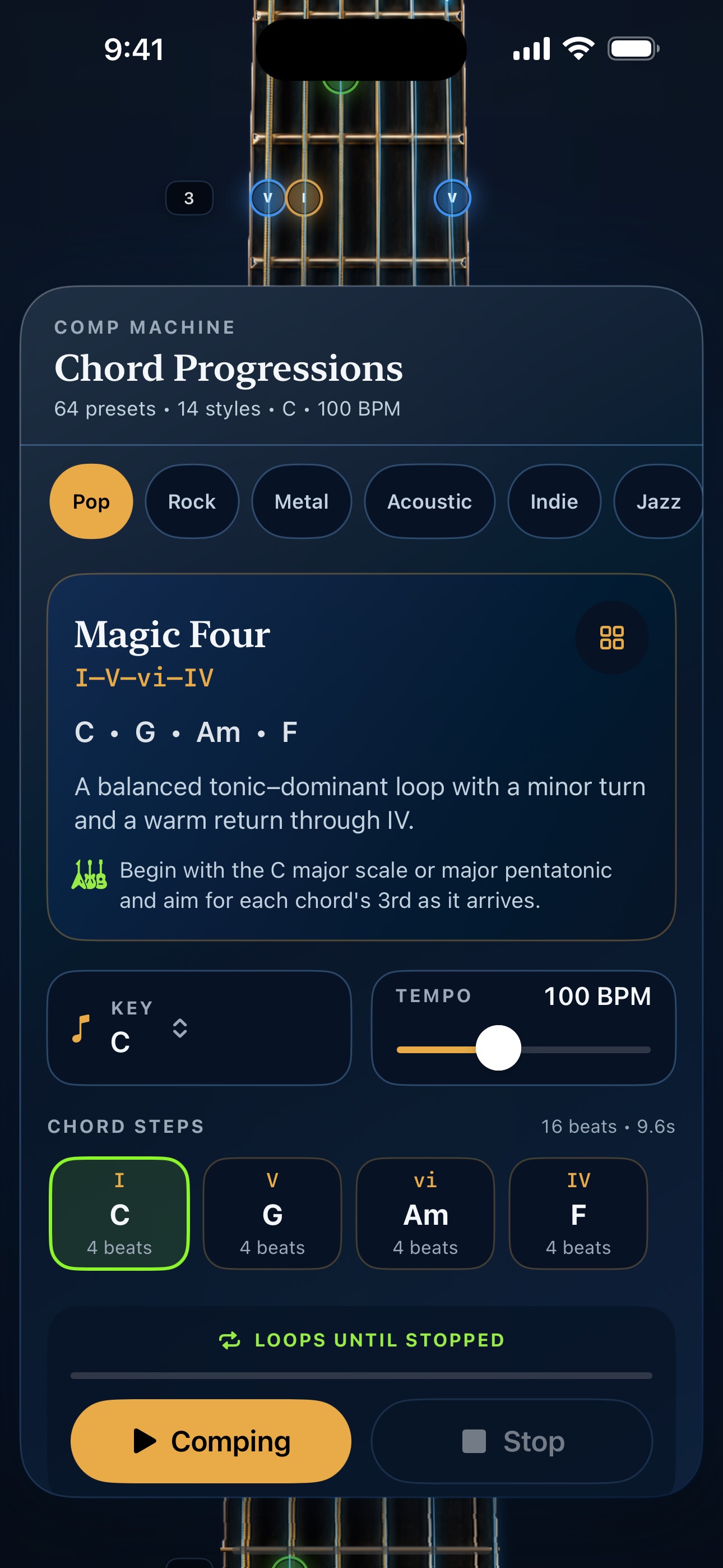 Screenshot 2 of Guitar Studio