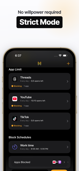 KeepFocus: Block Apps & Sites Screenshot 2 of 5