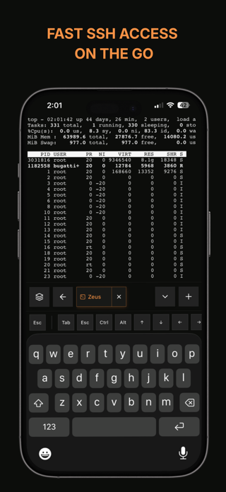 Termix - Remote Access Screenshot 2 of 9