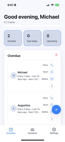 Ping - Relationship Management Screenshot 1 of 3