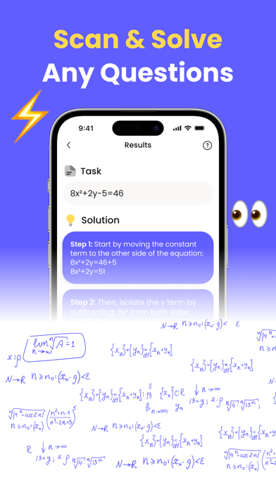 Homework AI: Math Tutor Help Screenshot