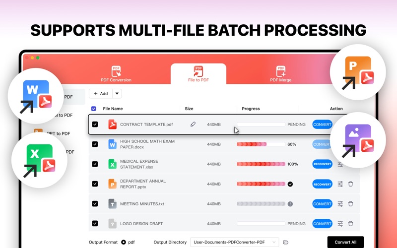 PDF Conversion: Scan, Doc&More app screenshot 3