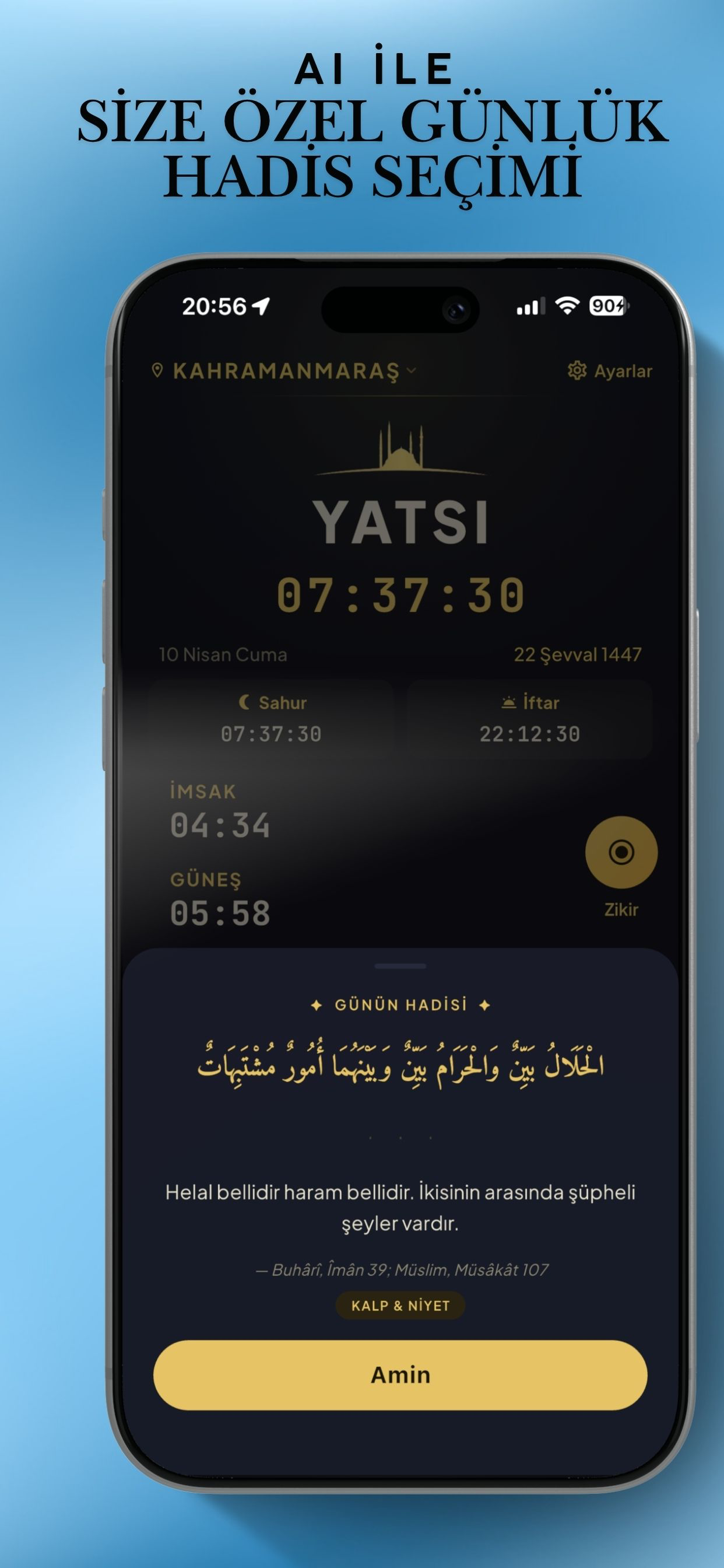 Namaz Vakti & Ezan Zikir Esma