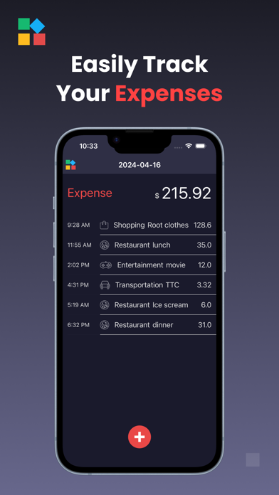 Remember - Expense Tracker Screenshot