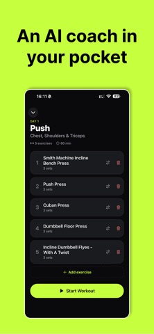 AI Workout Coach Screenshot 1 of 7