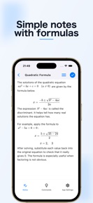 Note Mplus - Math Notes screenshot