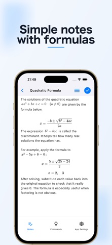 Note Mplus - Math Notes screenshot