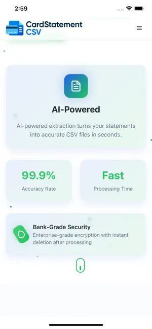 Card Statement CSV screenshot 2