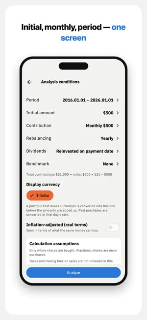 Stock Backtest - BacktestLab screenshot 3