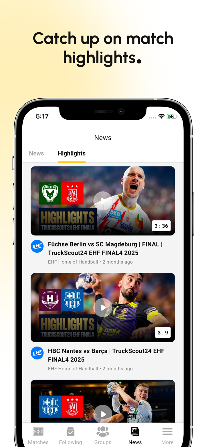 Handball Hub: Scores & Fantasy screenshot 7
