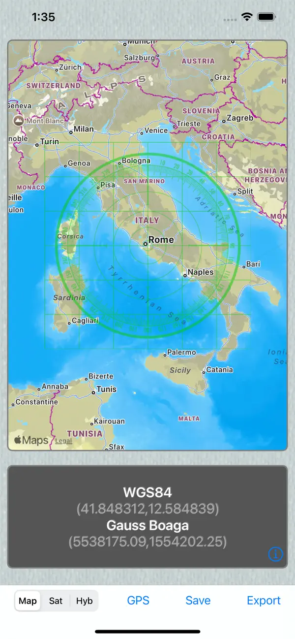 Screenshot #1 pour GPS Units Converter